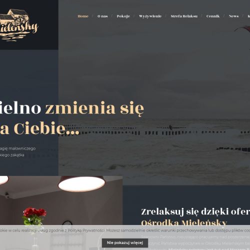 Mielno - pokój typu studio