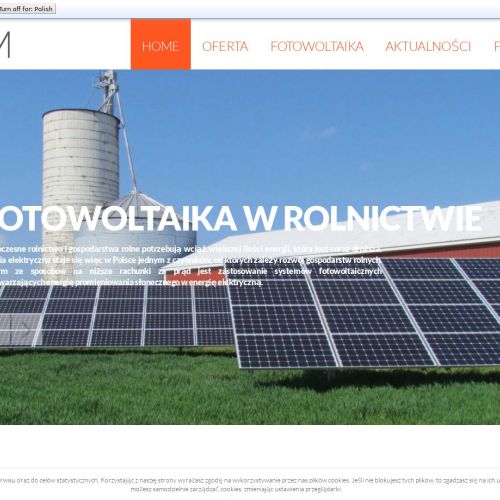 Gliwice - producent konstrukcji fotowoltaicznych