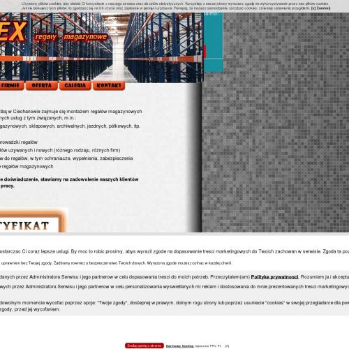 Montaż regałów mobilnych