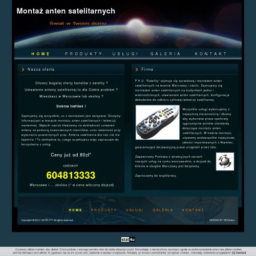 Tani montaż anten w warszawie - Warszawa