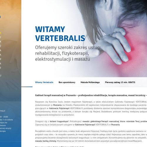 Gabinet fizjoterapii w Poznaniu