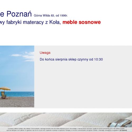 Łóżka na wymiar - Poznań