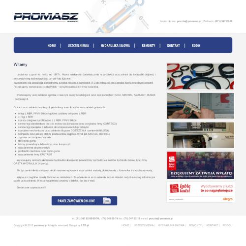 Hydraulika siłowa uszczelnienia