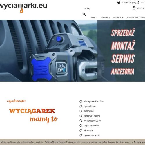 Wyciągarki akcesoria