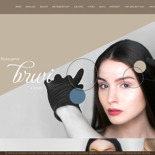 Koloryzacja brwi - Legionowo