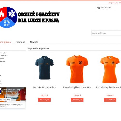 Koszula męska państwowe ratownictwo medyczne