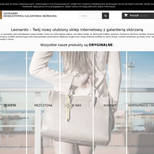 Torebka damska skórzana w Katowicach