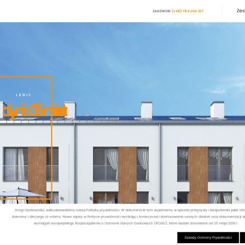 Dom z przestronnym salonem w Legionowie