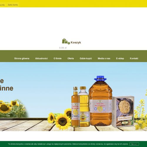 Oleje roślinne zimnotłoczone