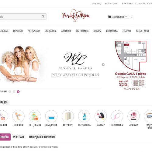 Lublin - akcesoria do rzęs sklep