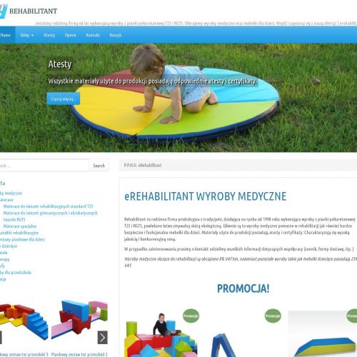 Materace do ćwiczeń rehabilitacyjnych