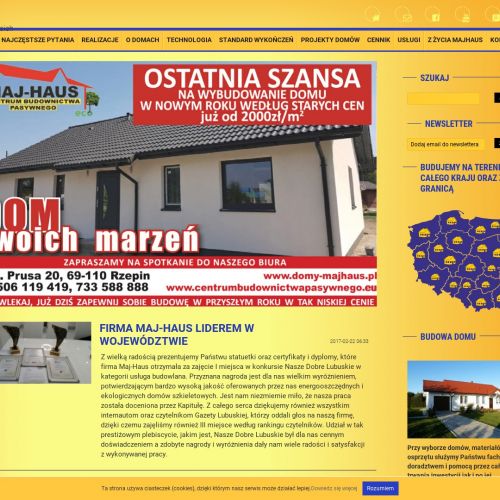 Słubice - domy szkieletowe