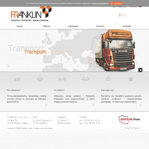 Usługi spedycyjne krajowe w Zielonej Górze