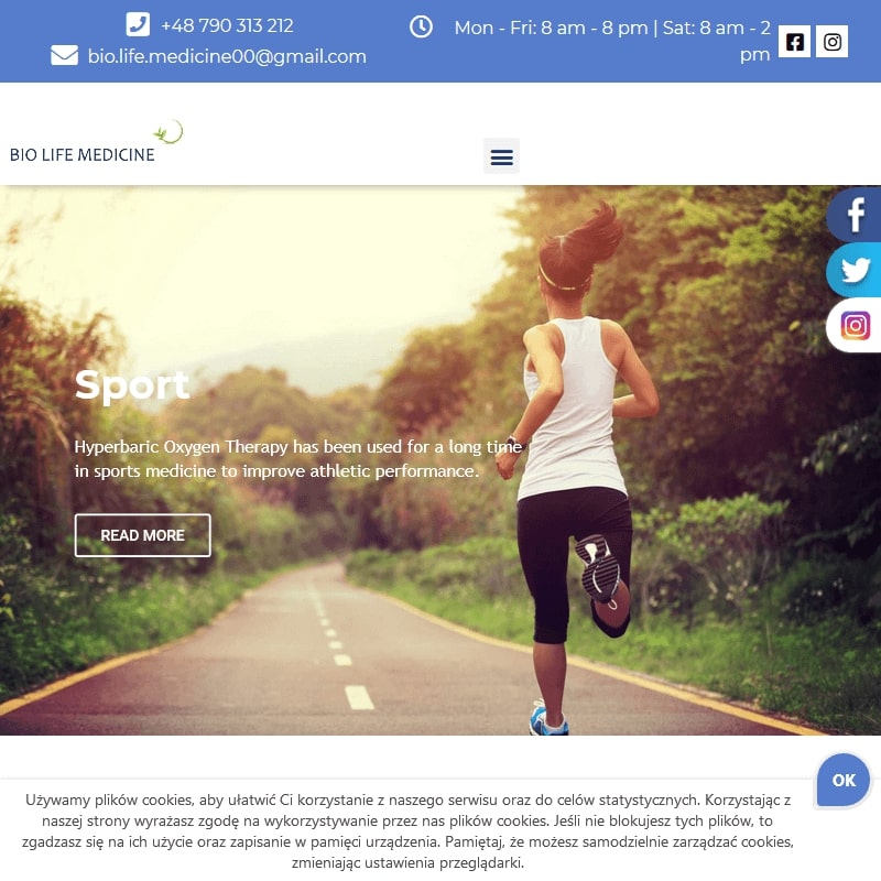 Leczenie tlenem małopolskie