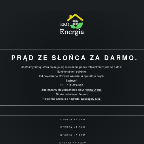 Winda do paneli fotowoltaicznych - Lubsko