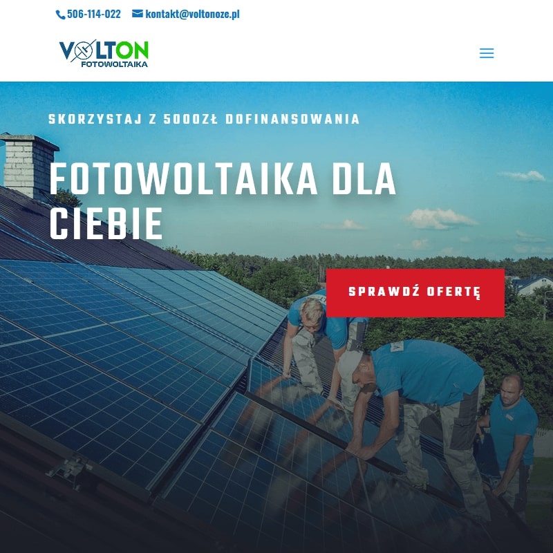 Panel fotowoltaiczny z mikroinwerterem w Białymstoku