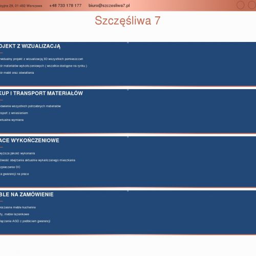 Wykończenia mieszkań pod klucz w Warszawie