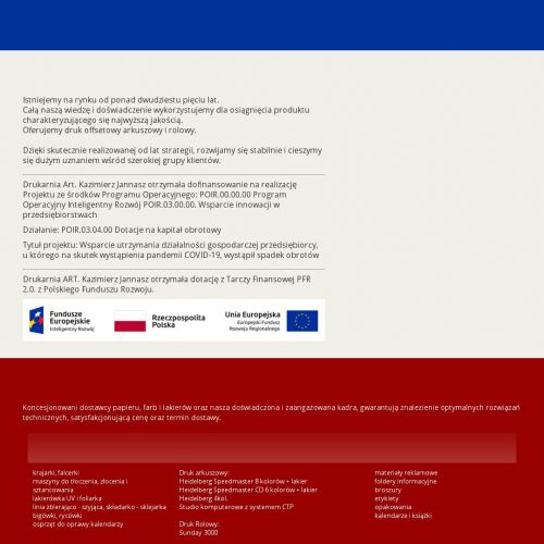 Notesy klejone z okładką w Warszawie