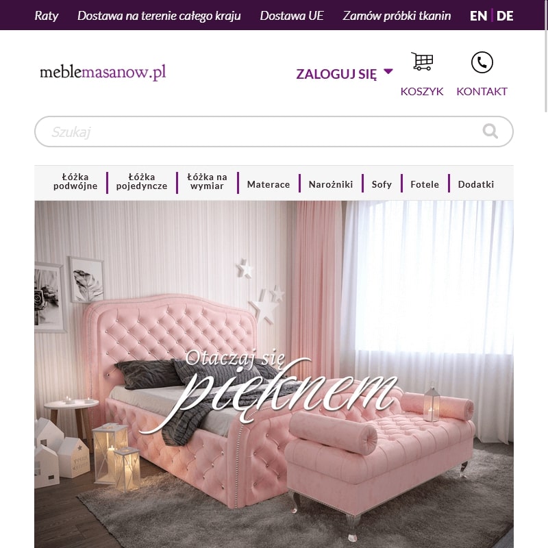 Kraków - łóżko 140x200