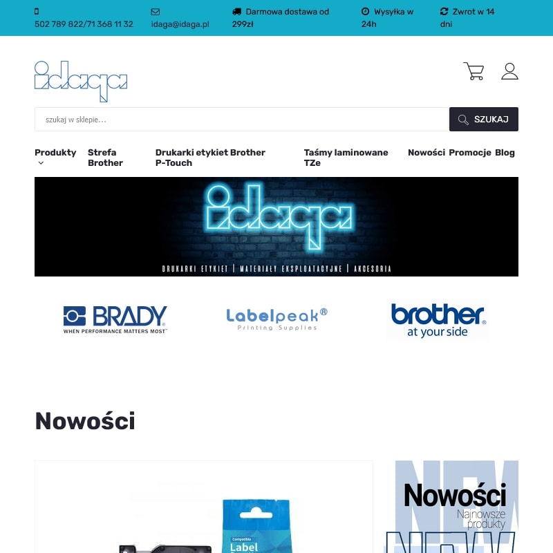 Drukarka etykiet brother p-touch