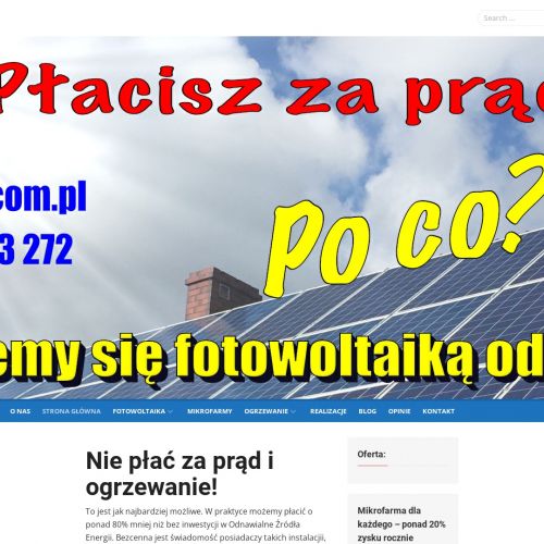 Wejherowo - fotowoltaika śląskie