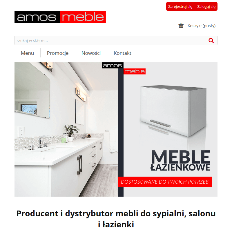 Kluczbork - szafka nocna połysk