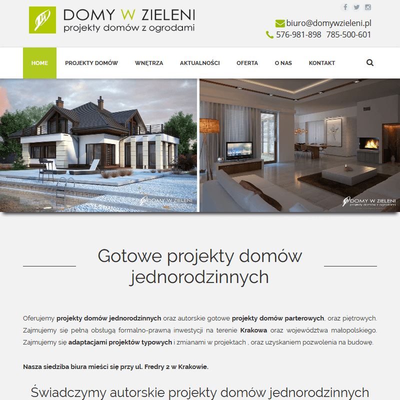 Nowoczesne projekty domów