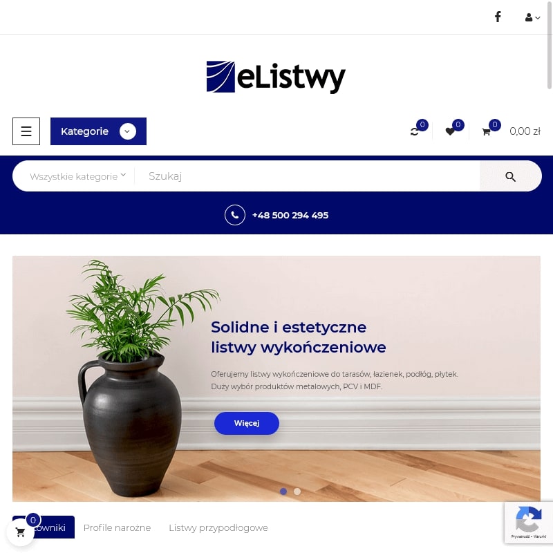 Listwy podłogowe maskujące