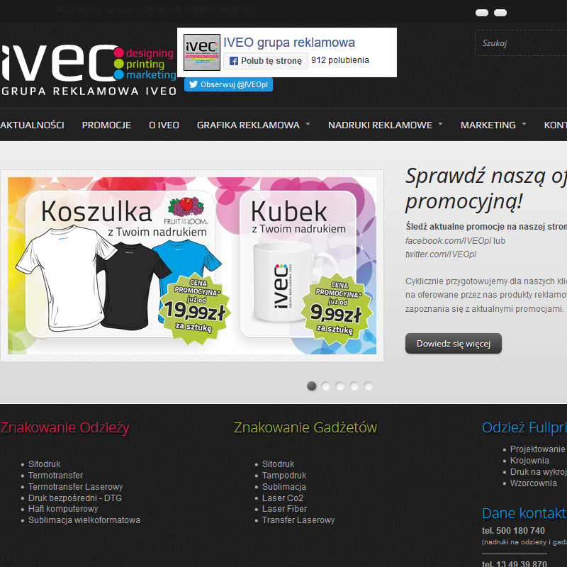 Nadruki reklamowe dla firm