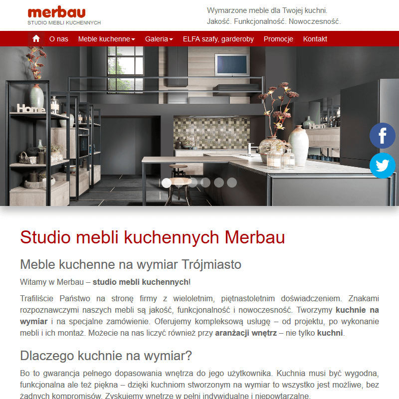 Gdańsk - studio kuchni na wymiar trójmiasto