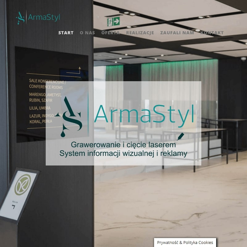 Oznaczenia miejsc parkingowych w Warszawie