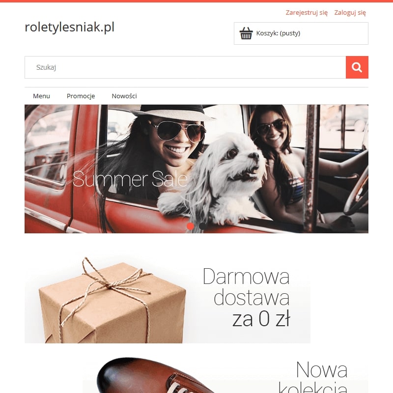 Lubań - roleta z moskitiera na okno dachowe