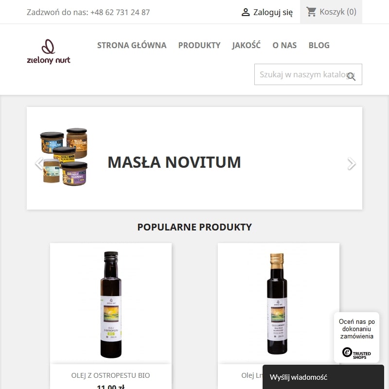 Olejek z czarnuszki cena